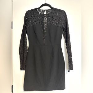 Aritzia Babaton - BLACK Masaki Bodycon Dress